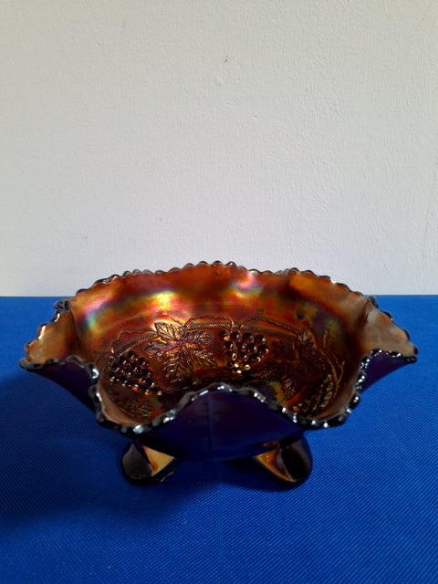 Skål vintage Carnival glas